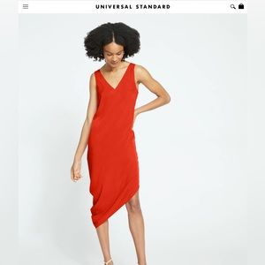 NWT Iconic Cooling Cupro Geneva V Tank Dress